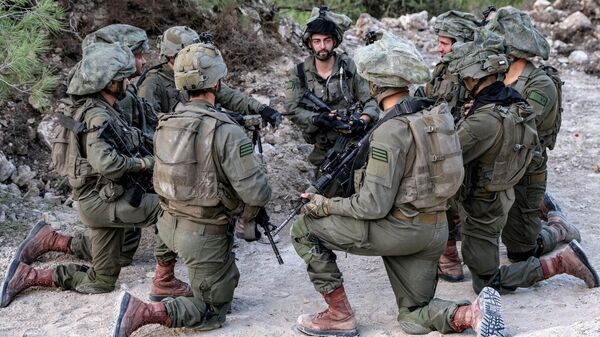 Военнослужащие израильской армии, фото из архива - Sputnik Азербайджан