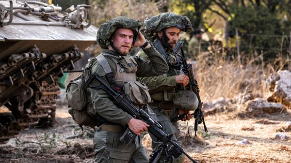 Военнослужащие израильской армии, фото из архива - Sputnik Азербайджан