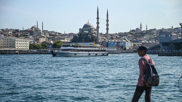 Вид на Стамбул, фото из архива - Sputnik Азербайджан