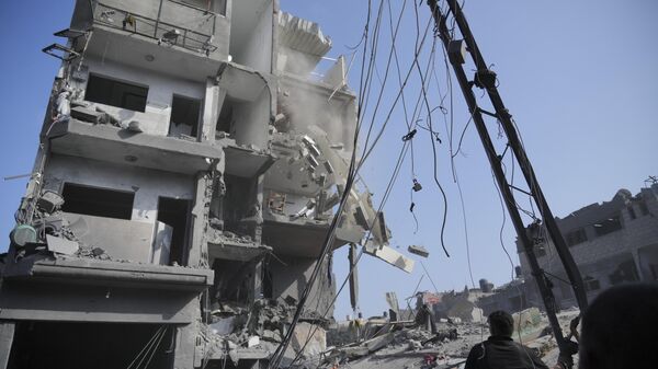 Ситуация в Секторе Газа, фото из архива - Sputnik Азербайджан