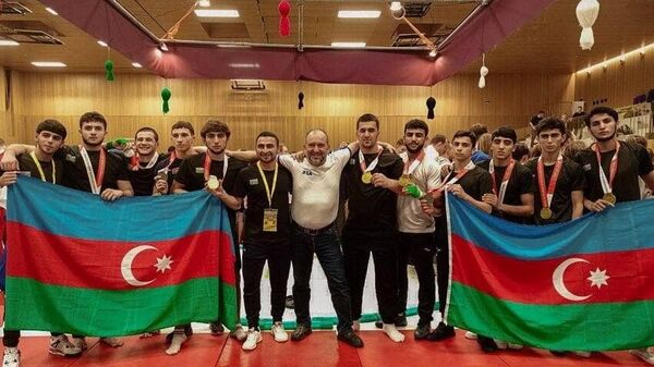 Сборная Азербайджана по сумо - Sputnik Азербайджан