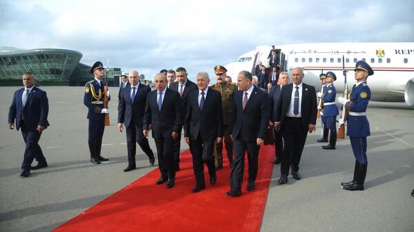 Президент Ирака Абдель Латиф Джамал Рашид прибыл с официальным визитом в Азербайджан
 - Sputnik Азербайджан