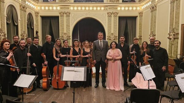 Представители музыкального искусства Азербайджана на IX Международном фестивале барочной музыки в Тбилиси - Sputnik Азербайджан