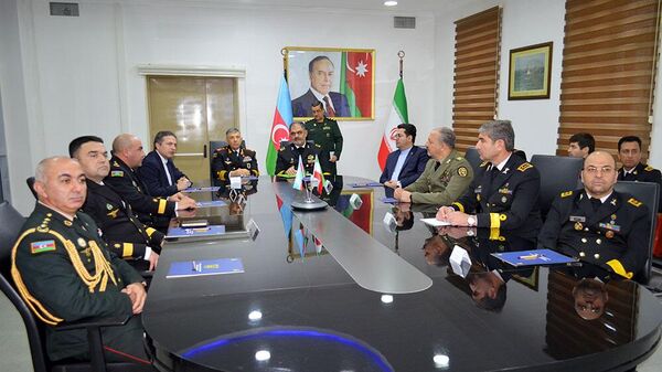 В Баку состоялась встреча командующих ВМС Азербайджана и Ирана - Sputnik Азербайджан