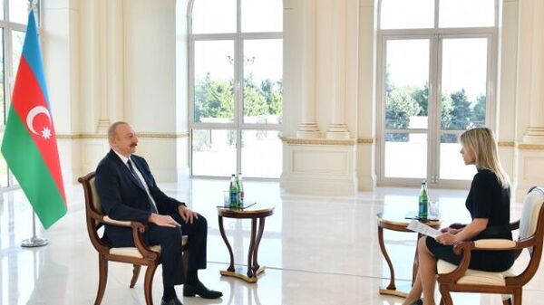 İlham Əliyev “Euronews”a müsahibə verib - Sputnik Азербайджан