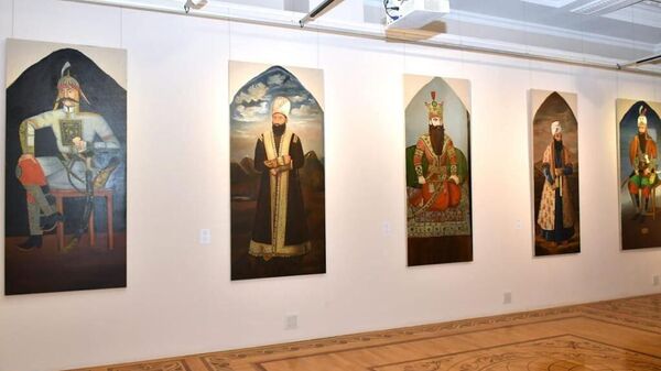 В Азербайджанском национальном музее искусств открылась выставка «Западное азербайджанское искусство в нашей культурной памяти - Sputnik Азербайджан