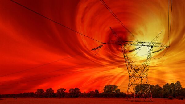 Магнитная буря и разрушение энергетических сетей - Sputnik Азербайджан