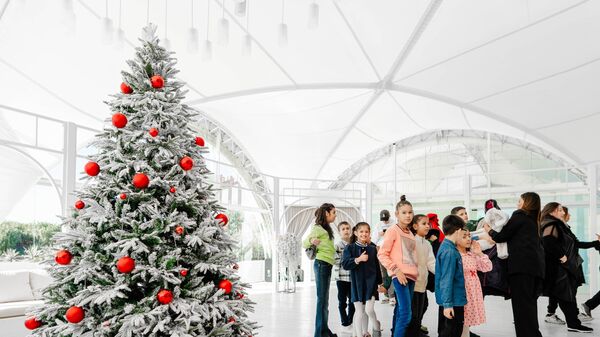 Эмин организовал благотворительную новогоднюю елку для детей  - Sputnik Азербайджан