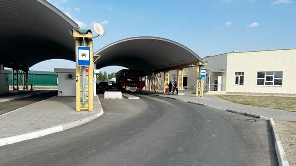 Открытие автомобильного пункта пропуска (АПП) Яраг-Казмаляр на российско-азербайджанской границе - Sputnik Азербайджан