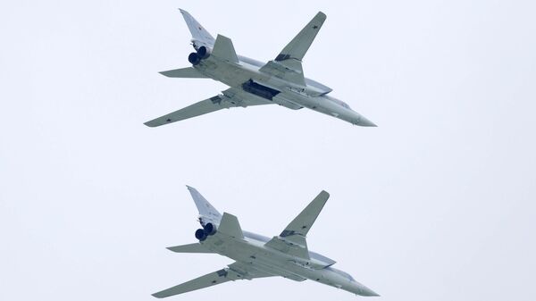 Дальние бомбардировщики Ту-22М3 - Sputnik Азербайджан