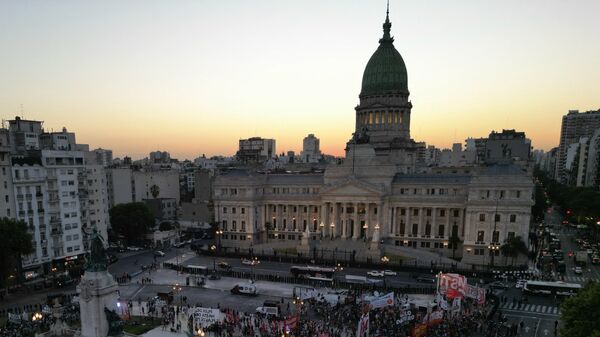 Протесты в Буенос-Айресе, фото из архива - Sputnik Азербайджан