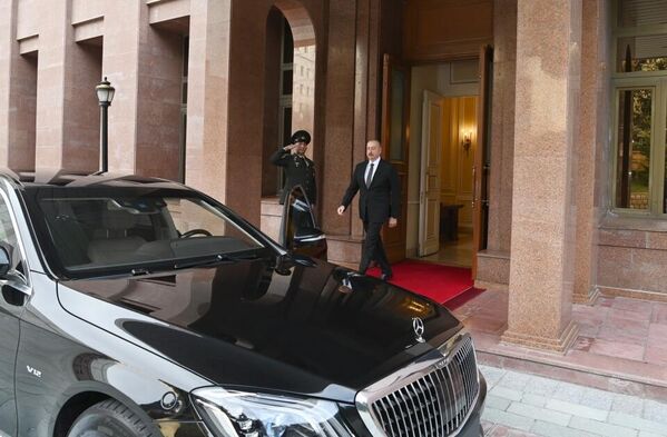 Состоялась церемония инаугурации Президента Азербайджанской Республики Ильхама Алиева. - Sputnik Азербайджан