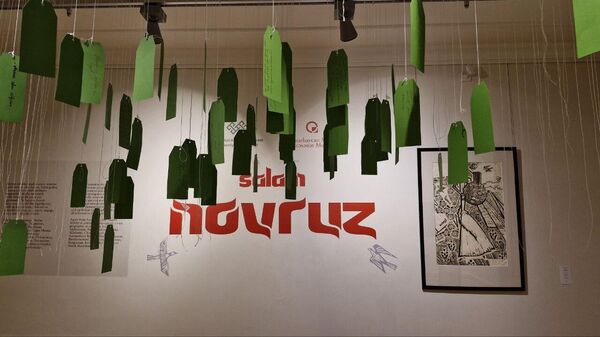 Выставка «Салам, Новруз!» в Азербайджанском национальном музее искусств - Sputnik Азербайджан