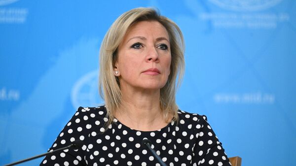 Официальный представитель МИД России Мария Захарова - Sputnik Азербайджан