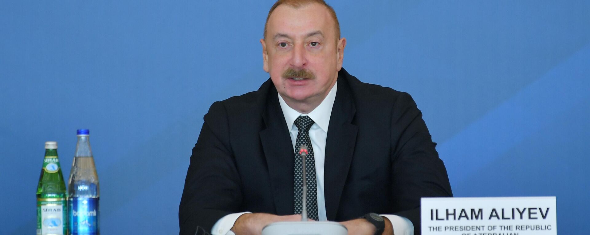 Президент Ильхам Алиев на церемонии открытия XI Глобального Бакинского форума  - Sputnik Азербайджан, 1920, 14.03.2024