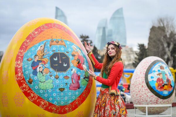 Празднование Новруза в Баку. - Sputnik Азербайджан