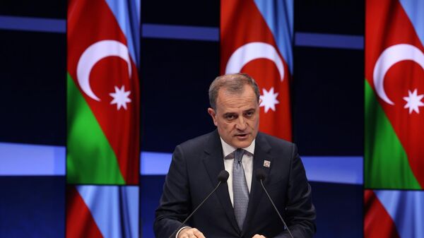Министр иностранных дел АР Джейхун Байрамов на саммите по атомной энергии - Sputnik Азербайджан