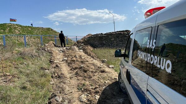 Человеческие останки обнаружены в Ходжалы - Sputnik Azərbaycan