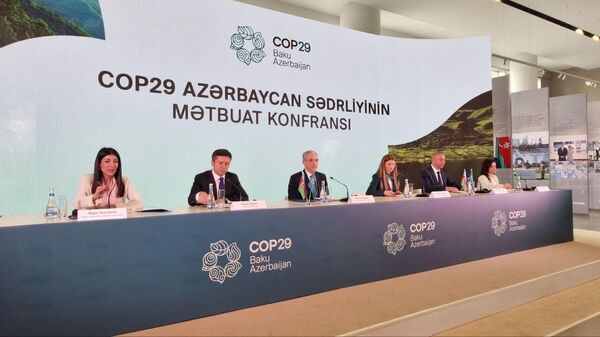 COP29-a həsr edilmiş konferensiya - Sputnik Azərbaycan