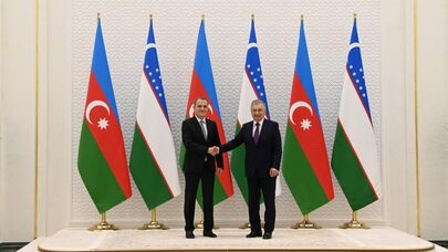 Министр иностранных дел Азербайджана Джейхун Байрамов в рамках рабочего визита в Республику Узбекистан встретился с Президентом Шавкатом Мирзиёевым