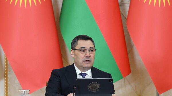 Qırğızıstan Prezidenti Sadır Japarov, arxiv - Sputnik Azərbaycan