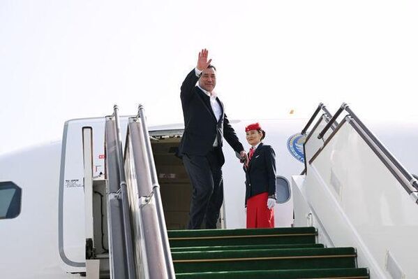 Завершился государственный визит президента Кыргызстана Садыра Жапарова в Азербайджан. - Sputnik Азербайджан