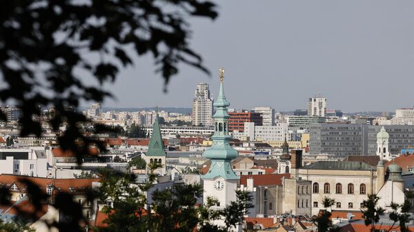 Вид на город Братислава, фото из архива - Sputnik Азербайджан