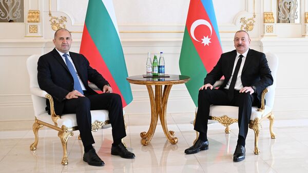 Ильхам Алиев и Румен Радев - Sputnik Азербайджан
