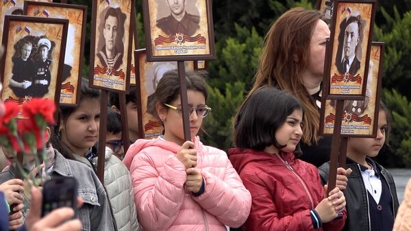 Как чтят память героев Великой Отечественной войны в Баку - Sputnik Азербайджан