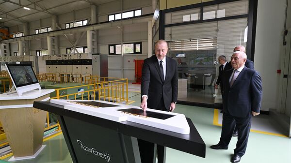 Ильхам Алиев принял участие в открытии малых ГЭС в Лачине - ОБНОВЛЕНО