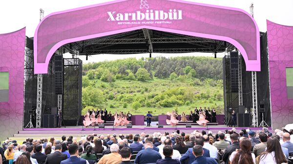 Şuşada VII “Xarıbülbül” Beynəlxalq Musiqi Festivalı, arxiv - Sputnik Azərbaycan