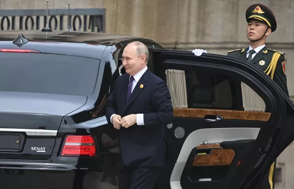 Президент Владимир Путин прибыл в Китай с официальным визитом