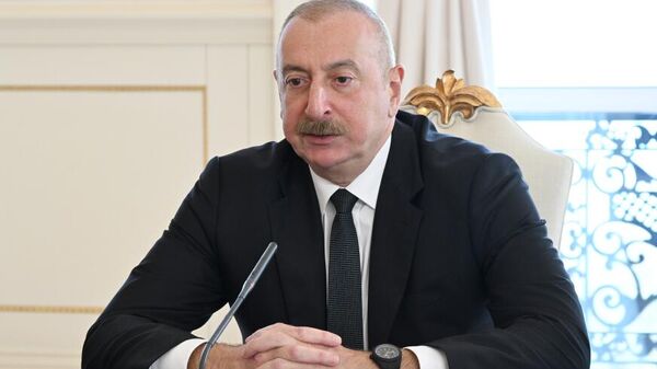 Prezident İlham Əliyev və Prezident Aleksandr Lukaşenko  - Sputnik Azərbaycan
