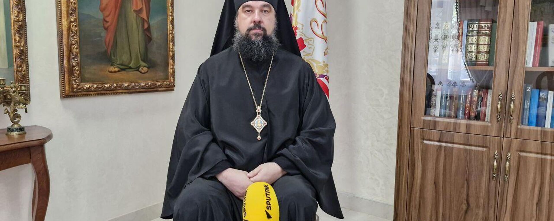Глава Бакинской и Азербайджанской епархии епископ Алексий (Смирнов) - Sputnik Азербайджан, 1920, 23.06.2024