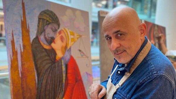 Азербайджанский художник Эльдар Бабазаде - Sputnik Азербайджан