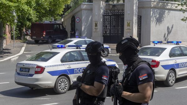 Террорист напал на посольство Израиля в Сербии