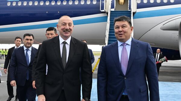 Prezident İlham Əliyev Astanadadır - Sputnik Azərbaycan