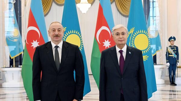 Ильхам Алиев и Касым-Жомарт Токаев - Sputnik Азербайджан