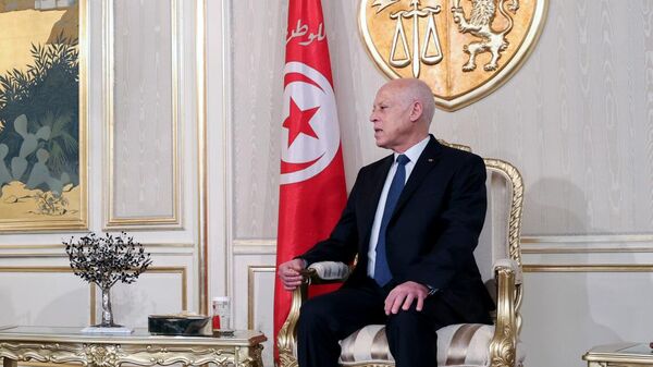 Tunis Respublikasının Prezidenti Kays Sayid - Sputnik Azərbaycan
