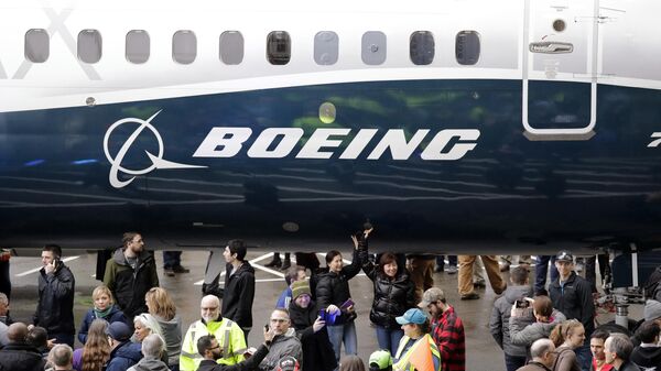 Самолет авиакомпании Boeing, фото из архива - Sputnik Азербайджан