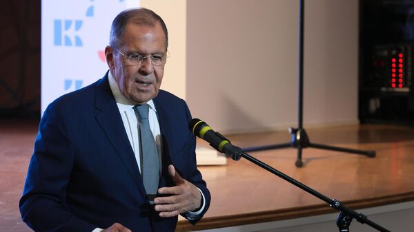 Rusiyanın xarici işlər naziri Sergey Lavrov  - Sputnik Azərbaycan