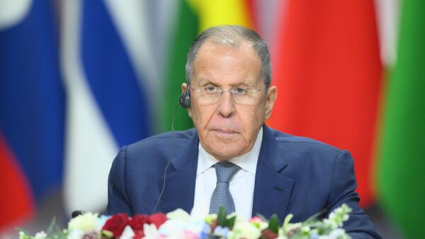 Rusiyanın xarici işlər naziri Sergey Lavrov - Sputnik Азербайджан