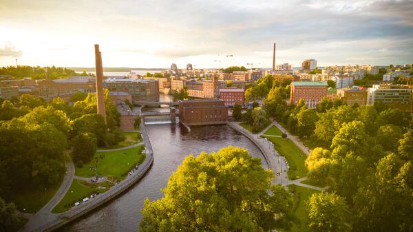 Tampere şəhərinə mənzərə - Sputnik Azərbaycan