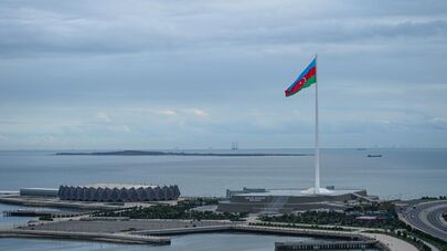 Площадь Государственного флага в Баку