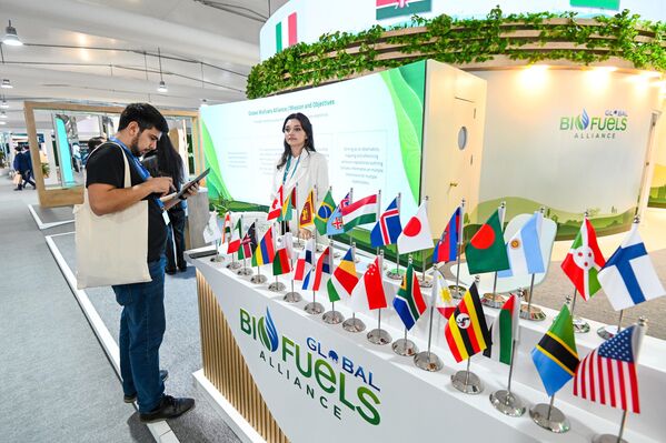 Павильон Biofuels на COP29 в Баку. - Sputnik Азербайджан