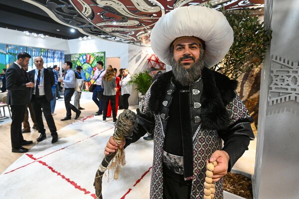 Участник COP29 в Баку. - Sputnik Азербайджан