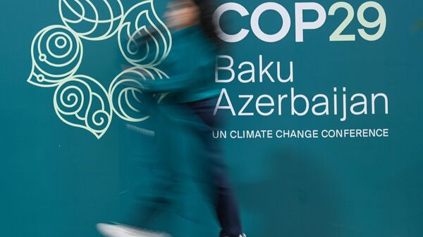 COP29 banneri, arxiv - Sputnik Azərbaycan