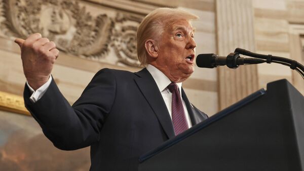 Дональд Трамп, фото из архива - Sputnik Азербайджан