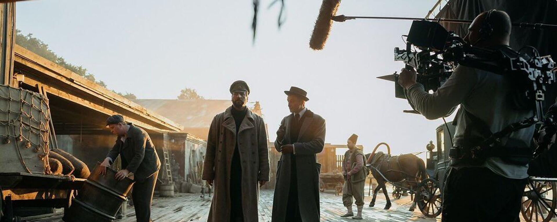 Съемки сериала «Константинополь» - Sputnik Азербайджан, 1920, 08.02.2025