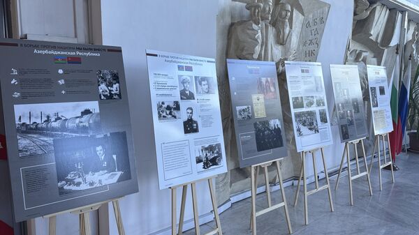 Открытие кинопанорамы Победа. Одна на всех - Sputnik Азербайджан